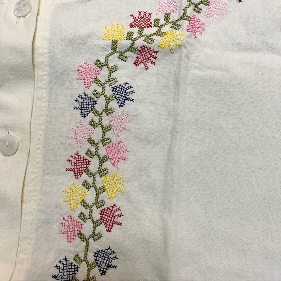 100% Cotton Mexican Blouse NWT - Picture 3 of 6